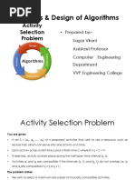 Activity Selection Problem