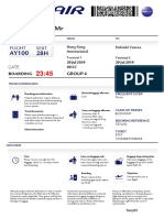 Chong / Hok Yin MR: Boarding Pass