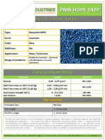 Data Sheet PMB HDPE 242P