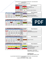 Kalender Pendidikan 2022 - 2023