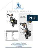 Ficha Tecnica Hidrolavadora Ind Ref .3000PSI-21LPM SOLUSAS