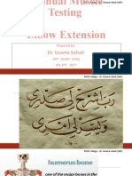 MMT Elbow Extension by Sir DR Usama