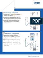 Quick Start Guide - HI-Flow Star For Adults: Connection To A Blender
