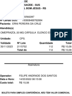 Boleto para Simples Conferência, Não Tem Valor Comercial