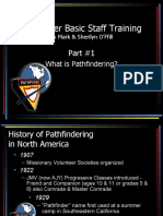 Pathfinder Basic Staff Training