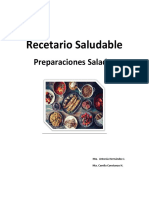 Recetario Saludable Salado