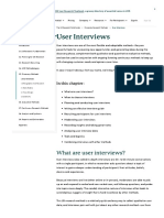 User Interviews for UX Research_ What, Why & How