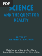 (Main Trends of The Modern World) Alfred I. Tauber (Eds.) - Science and The Quest For Reality-Palgrave Macmillan UK (1997)