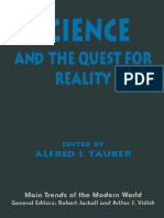 (Main Trends of The Modern World) Alfred I. Tauber (Eds.) - Science and The Quest For Reality-Palgrave Macmillan UK (1997)