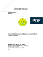 Laporan PKL 2018 Marisa Andriani 8215145238 s1 Manajemen PDF