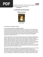 La Filosofía de Descartes
