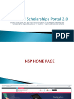 User Manual For Students For NSP in