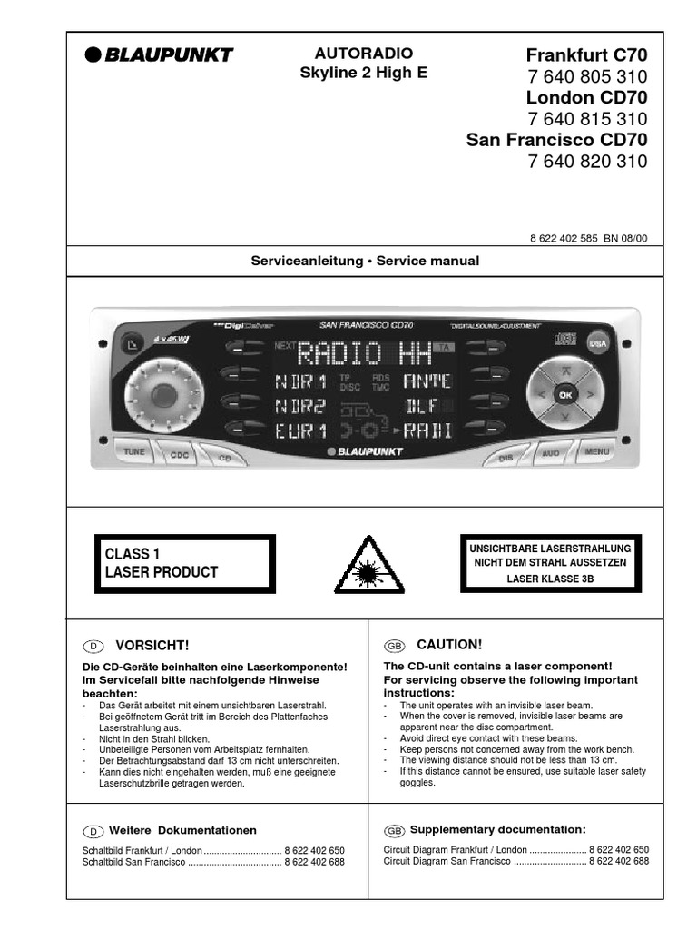 Microphone pour autoradio BLAUPUNKT - SOFARE by SASIC