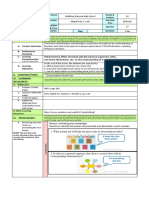 Daily Lesson Plan Day: School Grade & Section Teacher Learning Area Teaching Dates & Time Quarter Week No. Duration