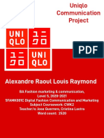 Uniqlo Alexandre Raymond