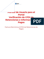 Verificacion CFDIRetenciones