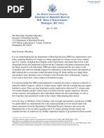 7.13.22 House GOP Letter To Mayorkas On Privacy Waivers