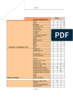 Skill Matrix - 2009