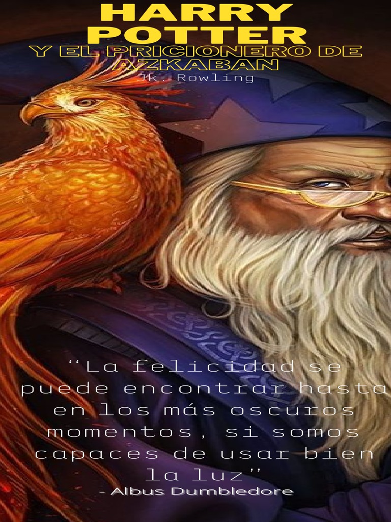 Cita de Dumbledore sobre la felicidad | PDF, image size:768x1024