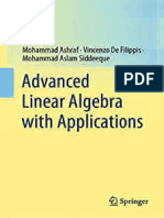 Advanced Linear Algebra With Applications - Mohammad Ashraf & Vincenzo de Filippis & Mohammad Aslam Siddeeque