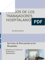 Riesgos de Los Trabajadores Hospitalarios