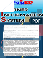 Learners Information System" A System For Maintaining The Registry Aimed at Meeting