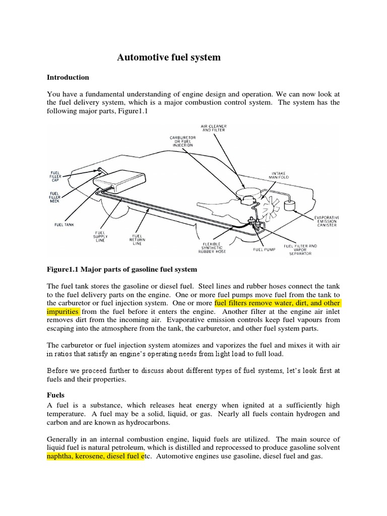 An InDepth Look at Automotive Fuel Systems A Breakdown of Gasoline Delivery Components, Air
