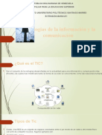 Tecnologías de la información y la comunicación