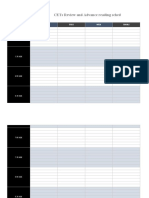 IC 5 Day 24hr Weekly Work Schedule Template 8581