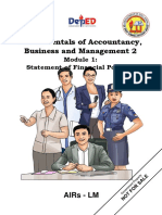 Fundamentals of Accountancy, Business and Management 2: Statement of Financial Position