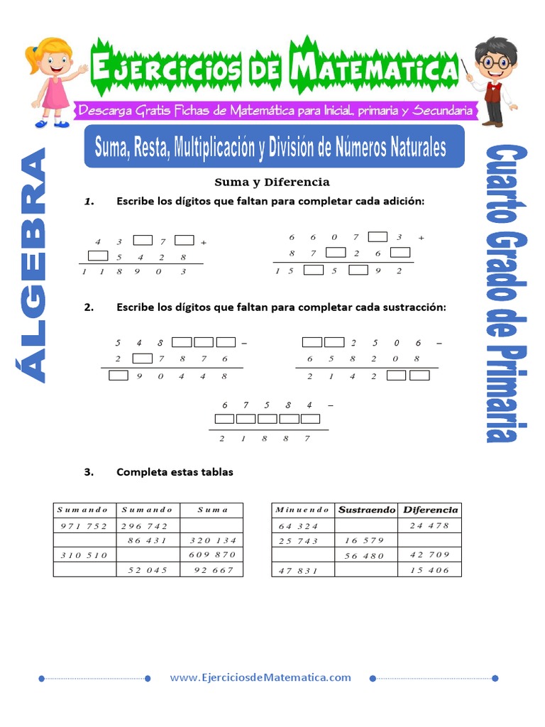 Guía Completa de Números Enteros | PDF | Entero | Multiplicación, image size:768x1024