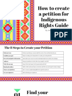 How To Create A Petition For Indigenous Rights Guide