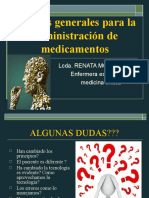 reglas para la administracion segura de medicamentos