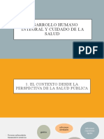 Desarrollo Humano Integral y Cuidado de La Salud