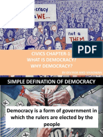 Civics Chapter-1: What Is Democracy? Why Democracy?: By-Divyam and Vivaswan