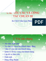 Chuẩn bị tiêm BTX