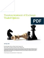 Taxation of Exchange Traded Options May 2011