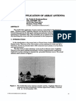 THE FIRST APPLICATION OF ARRAY ANTENNA Past.2000.858903