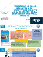 Atencion Neonatal - Contexto COVID-19