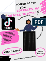 1 Concurso de Tik Tok