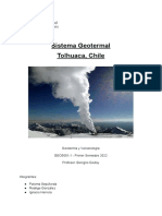 Sistema Geotermal Tolhuaca, Chile: Contexto geológico local y zonas de alteración