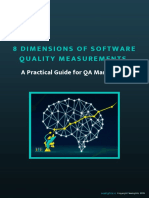 8 Dimensions of Software Quality Measurements: A Practical Guide For QA Managers