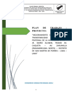 Plan de Trabajo Av. Miguel Grau SMP