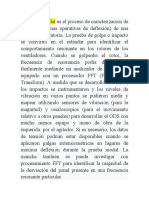 La Prueba Modal Es El Proceso de Caracterización de Las ODS