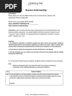 CRISP - ML (Q) - Business Understanding Assignment