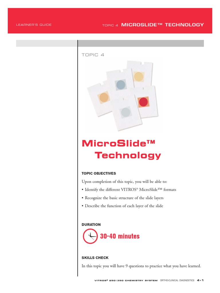 1 Microslide Learner's Guide V350 Current PDF Spectrophotometry