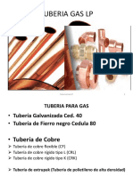 Tuberia de Cobre Gas LP