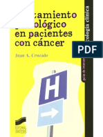 Tratamiento psicológico en pacientes con cáncer - Juan A. Cruzado