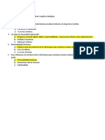 Cuestionario - Dimensiones y Potencialidades Humanas - Desarrollo Empresarial