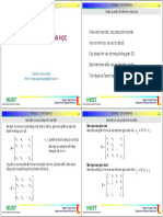 Robotics 1 Co So Toan Hoc - Matrix - Vector - Derivatives - Tensor - Compatibility Mode